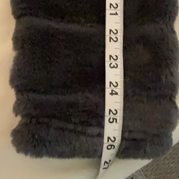 Dylan Dark Gray Teddy Jacket - Picture 8 of 12